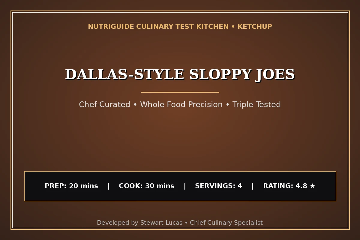 Dallas-Style Sloppy Joes