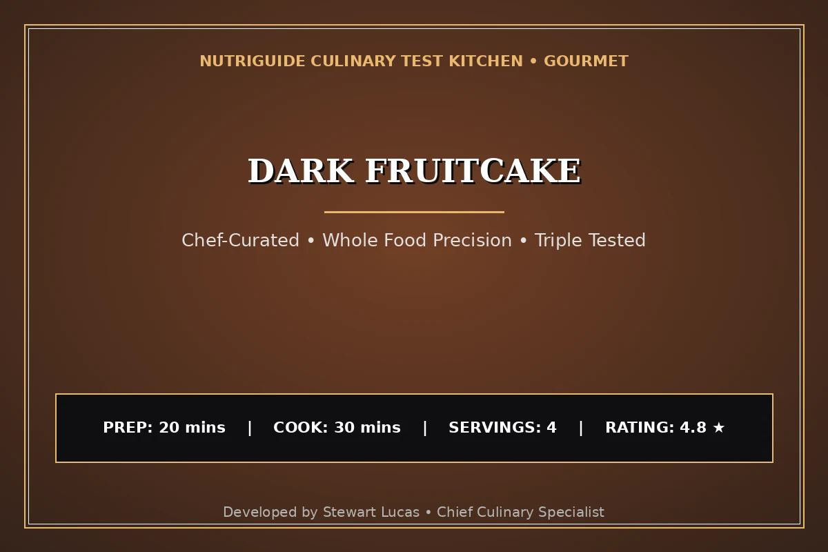 Dark Fruitcake