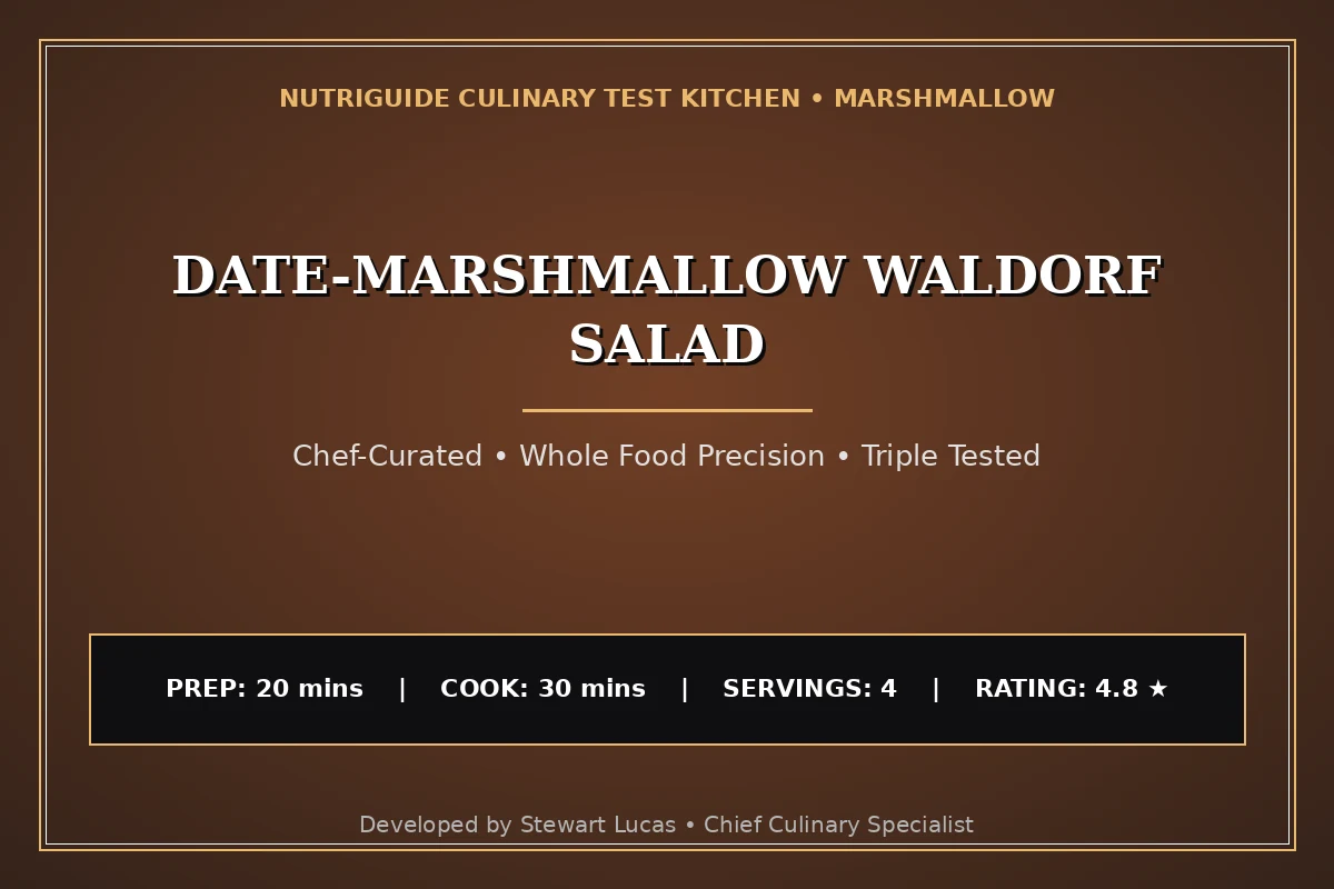 Date-Marshmallow Waldorf Salad