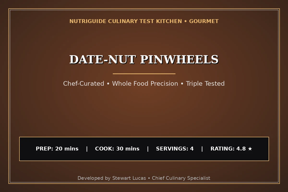Date-Nut Pinwheels