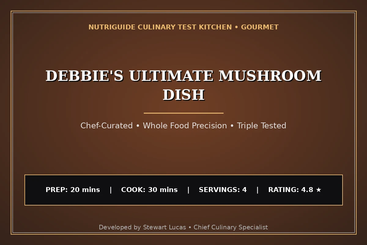 Debbie'S Ultimate Mushroom Dish