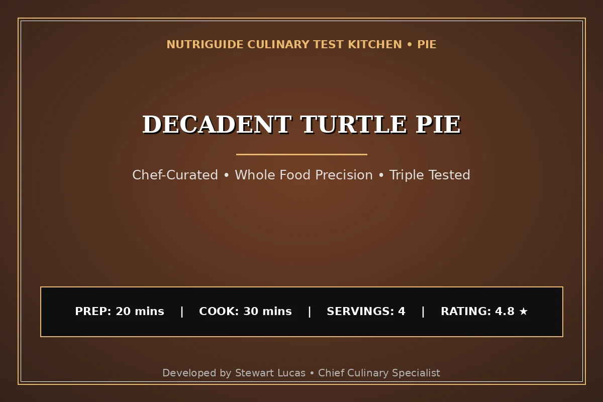 Decadent Turtle Pie