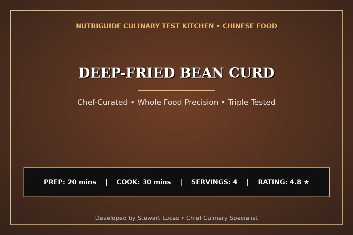 Deep-Fried Bean Curd