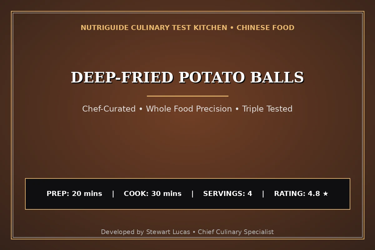 Deep-Fried Potato Balls