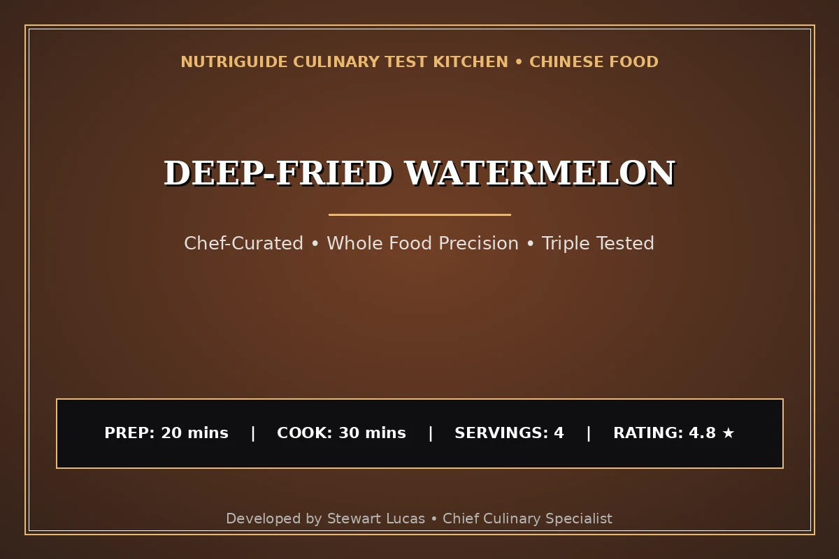 Deep-Fried Watermelon