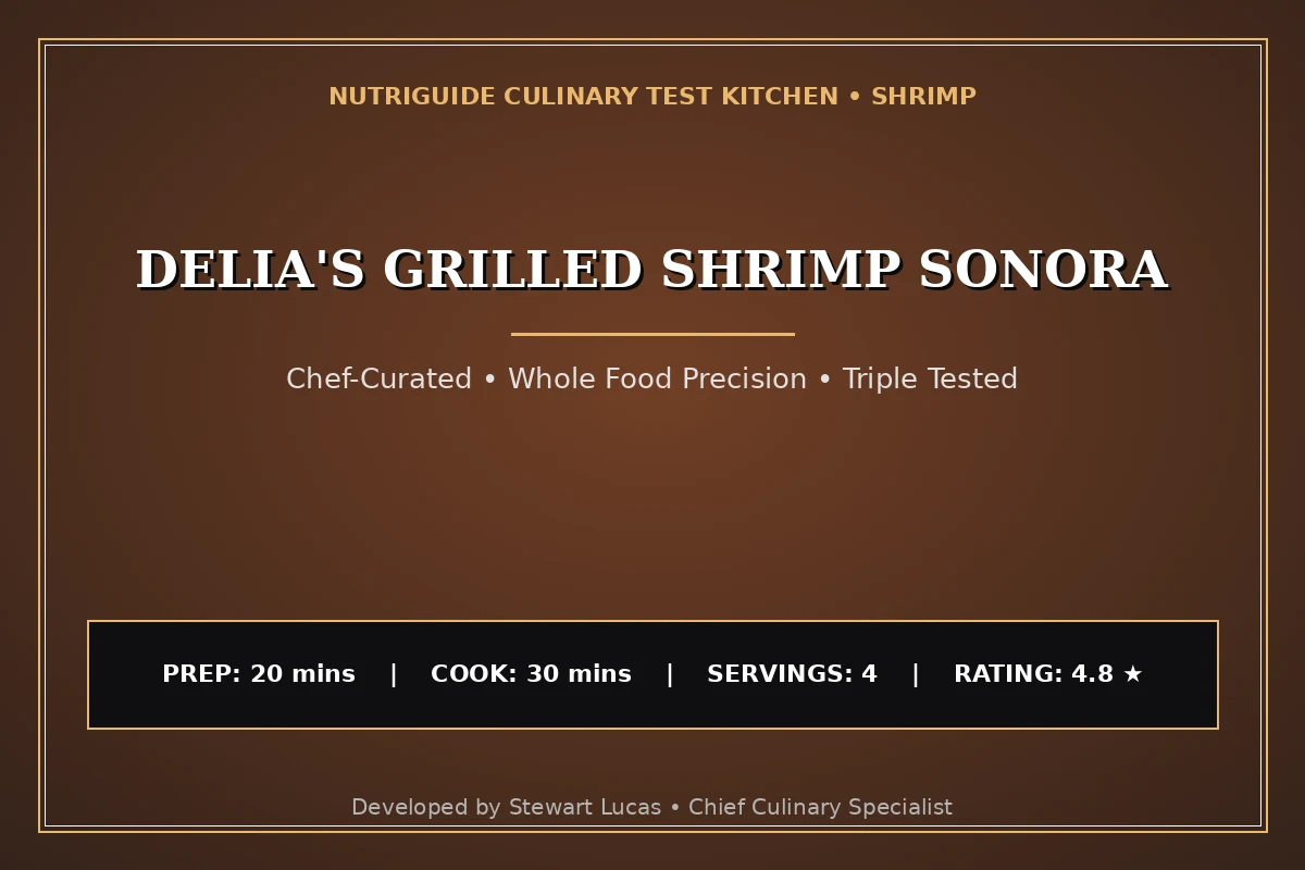 Delia'S Grilled Shrimp Sonora