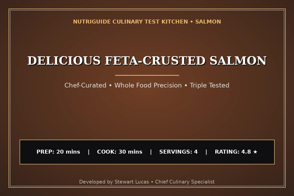 Delicious Feta-Crusted Salmon