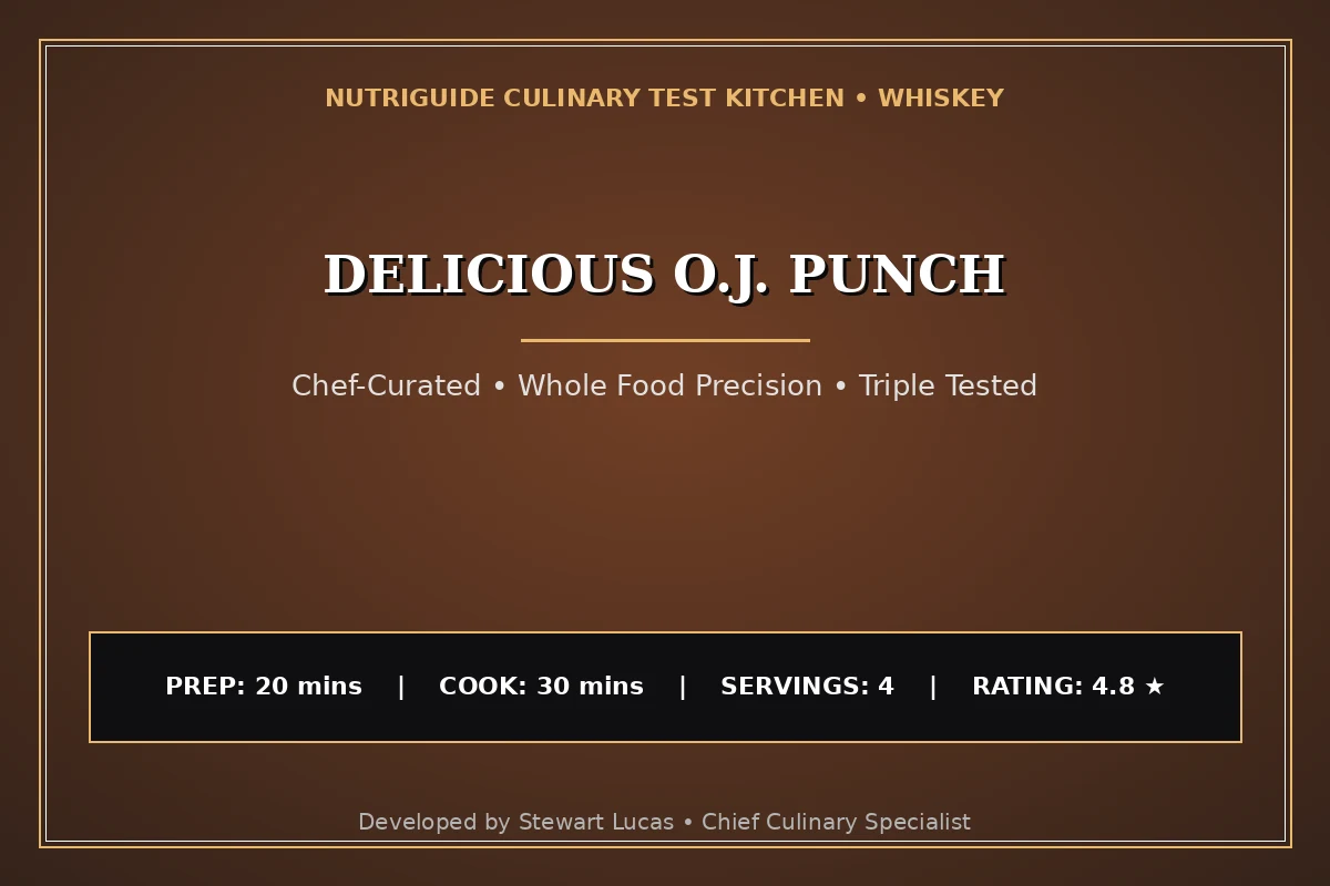 Delicious O.J. Punch