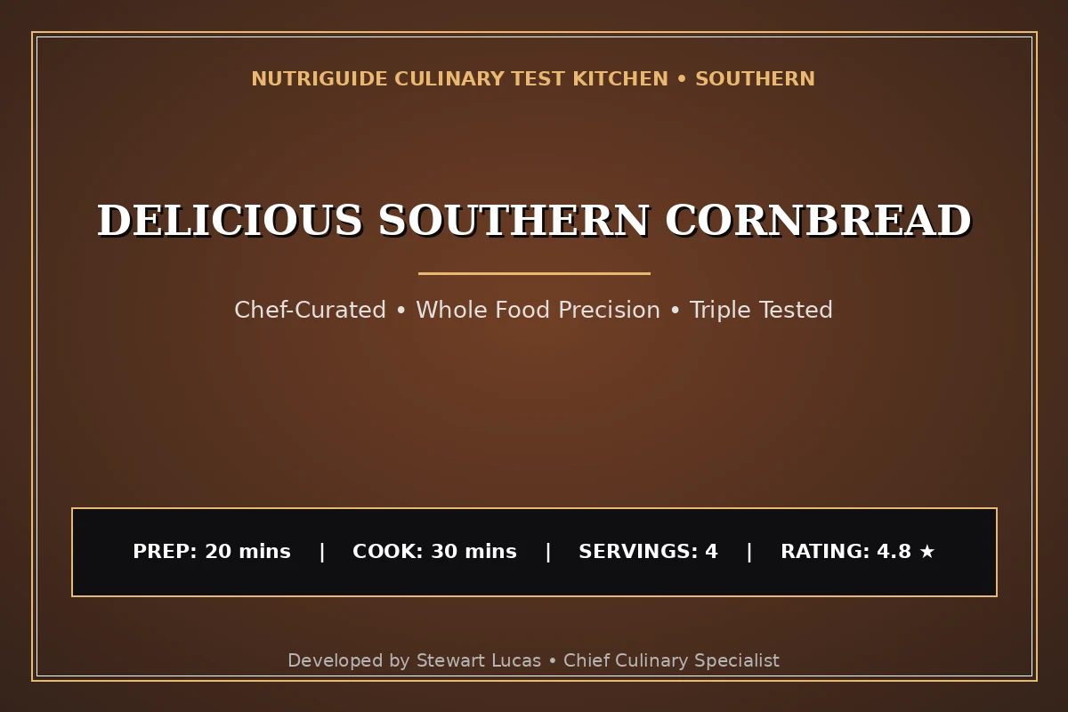 Delicious Southern Cornbread