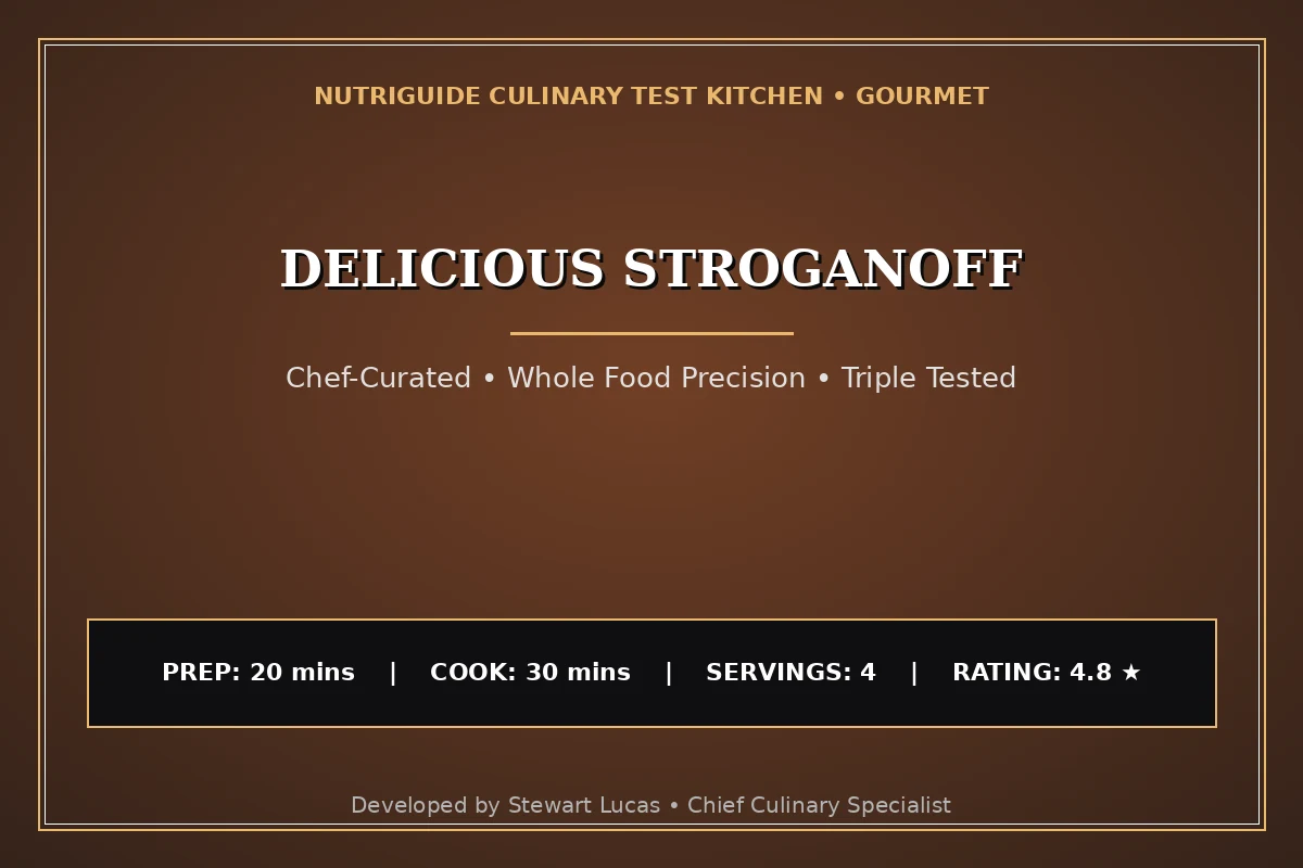 Delicious Stroganoff