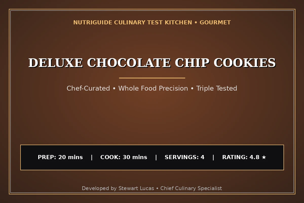 Deluxe Chocolate Chip Cookies
