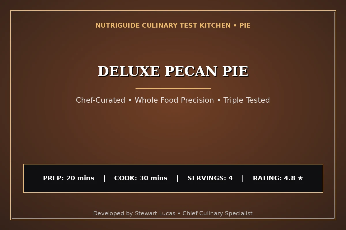 Deluxe Pecan Pie