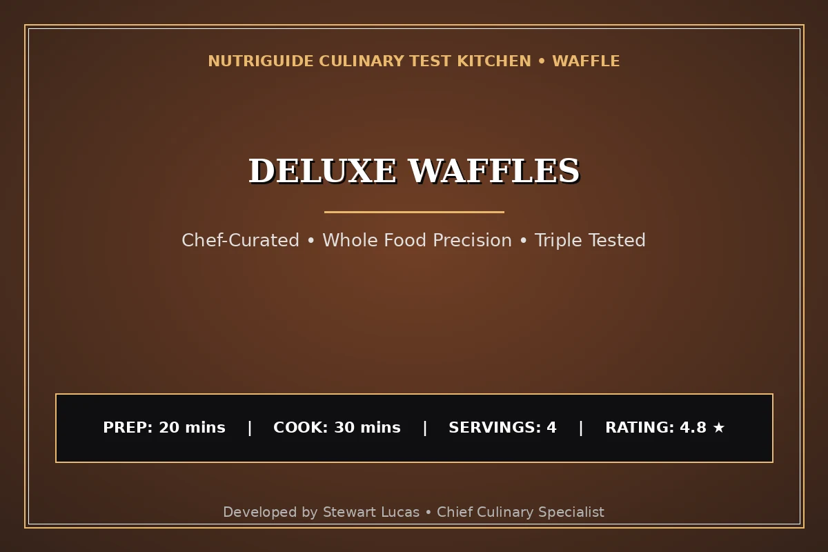 Deluxe Waffles