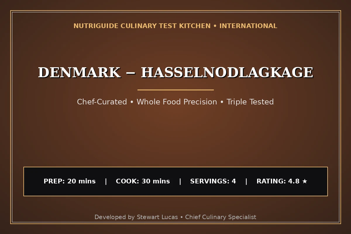 Denmark − Hasselnodlagkage