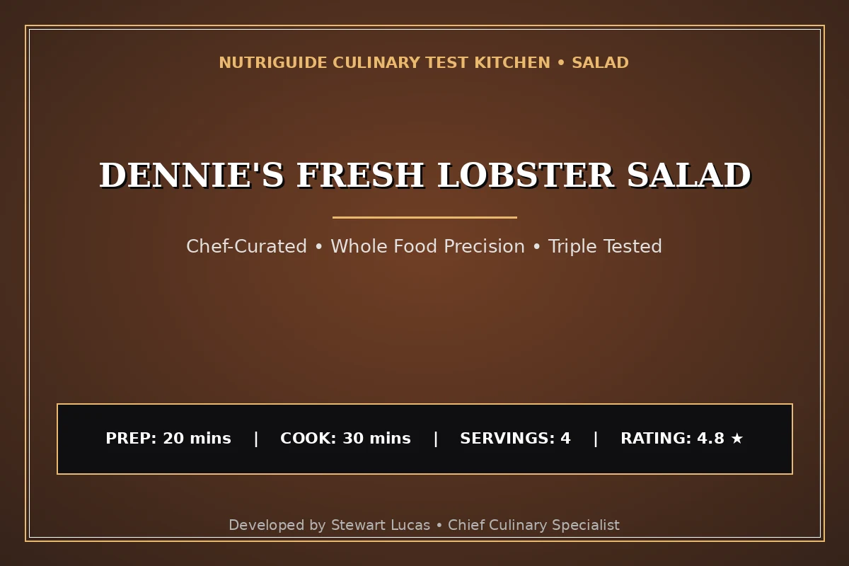 Dennie'S Fresh Lobster Salad