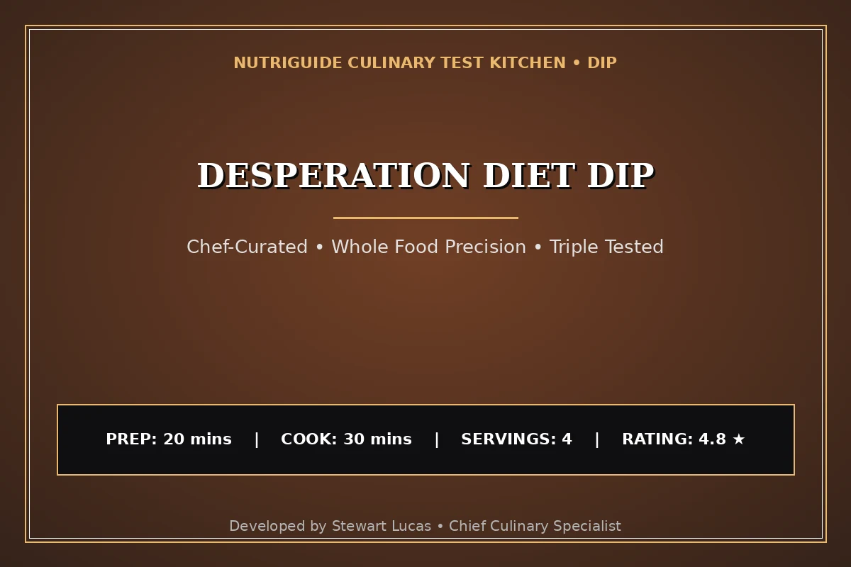 Desperation Diet Dip