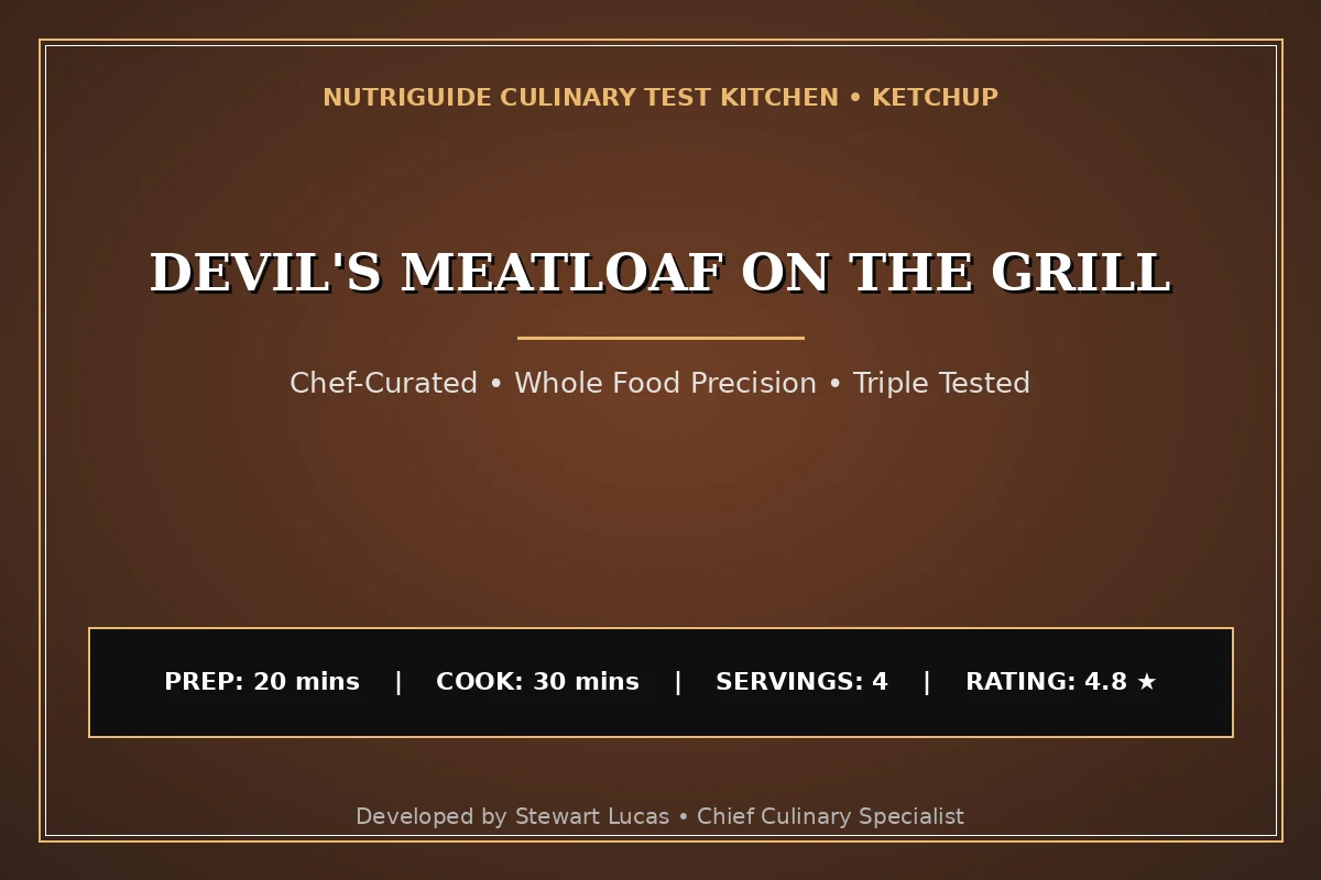 Devil'S Meatloaf On The Grill