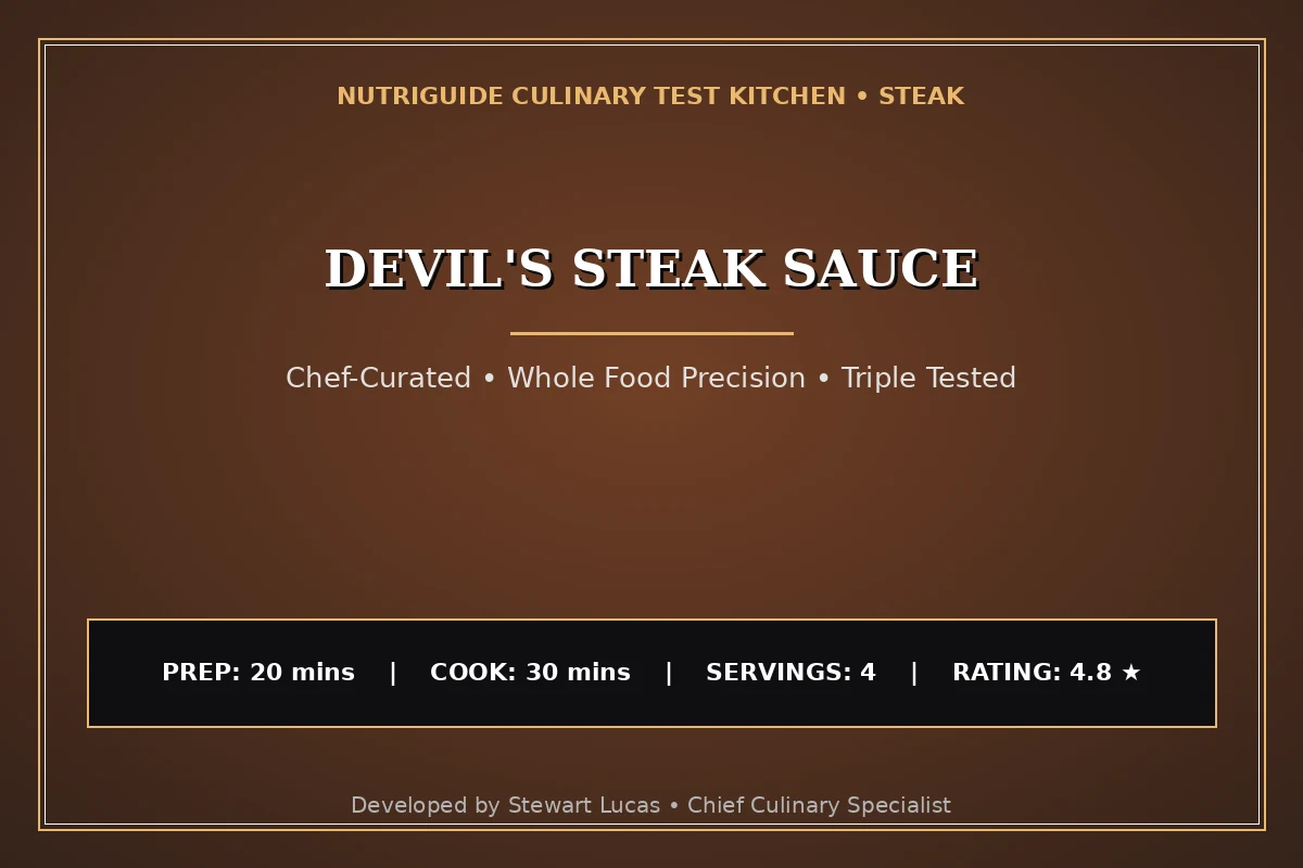 Devil'S Steak Sauce