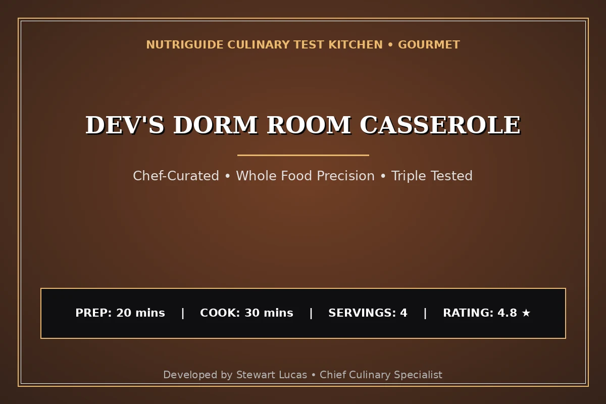 Dev'S Dorm Room Casserole