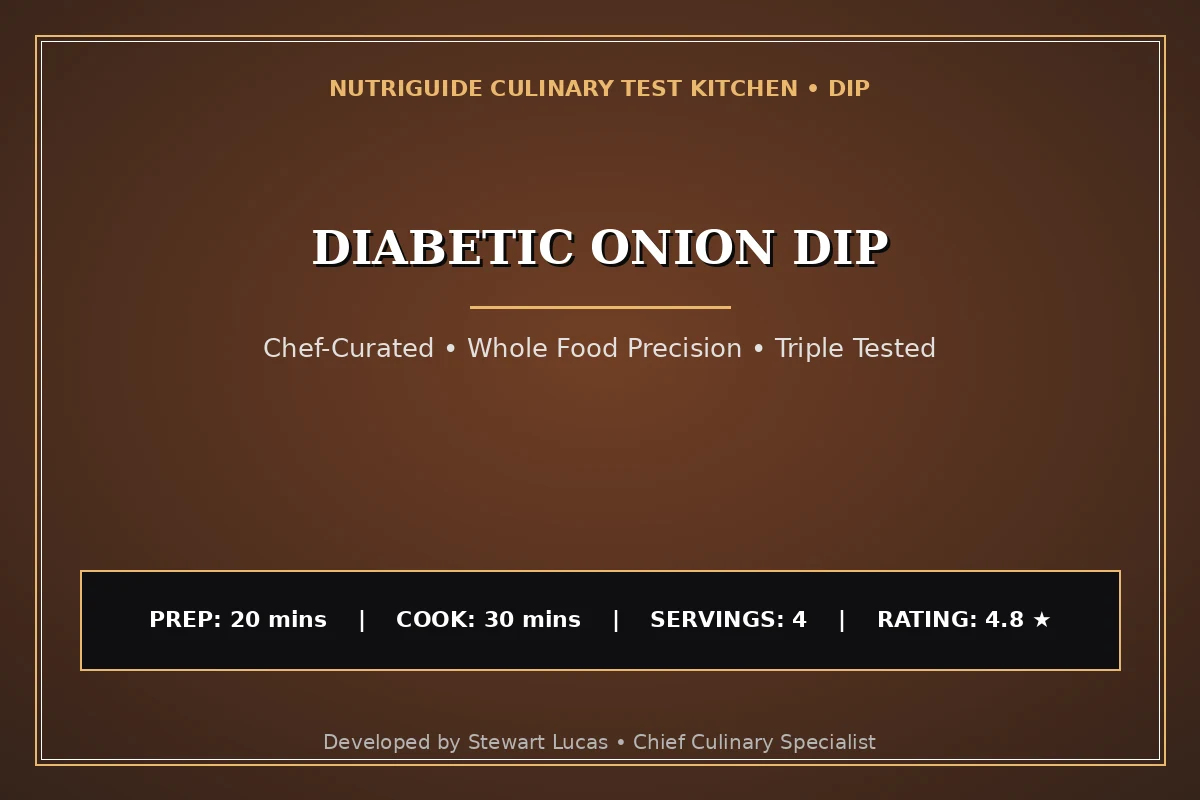 Diabetic Onion Dip