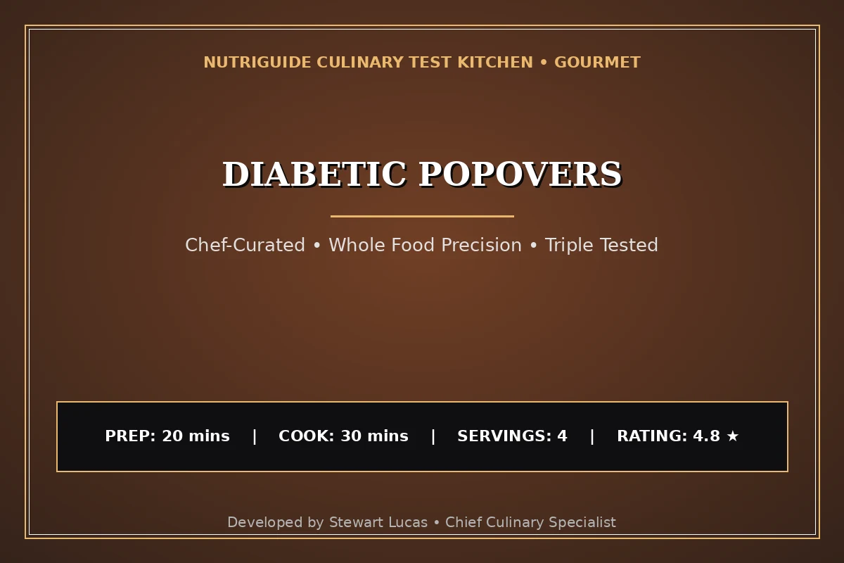 Diabetic Popovers