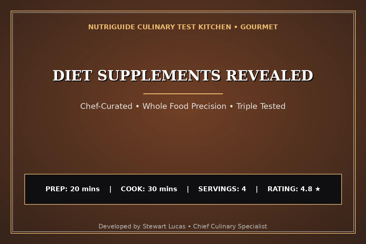 Diet Supplements Revealed