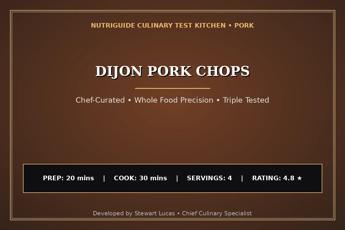 Dijon Pork Chops