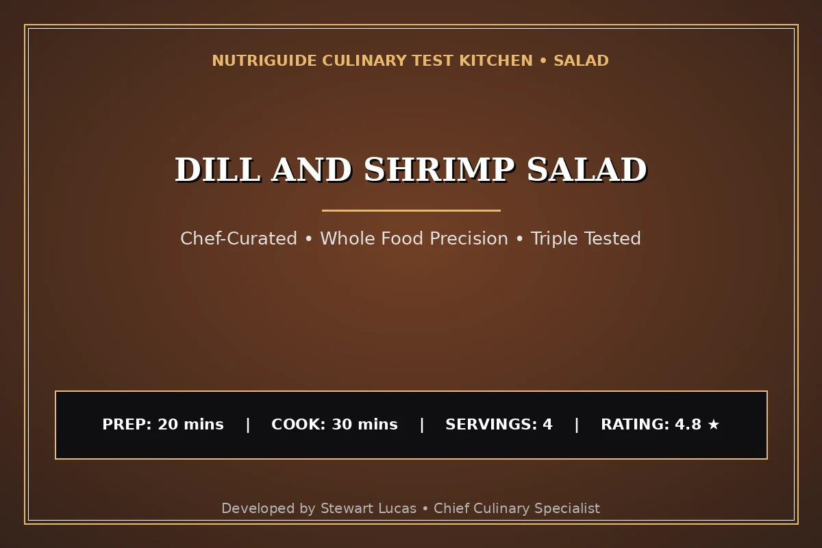Dill And Shrimp Salad