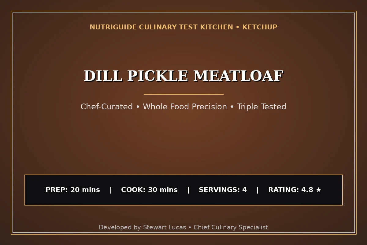 Dill Pickle Meatloaf