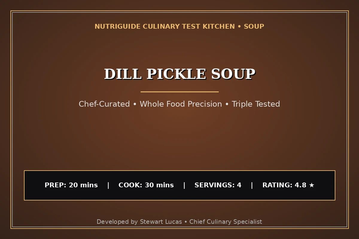 Dill Pickle Soup