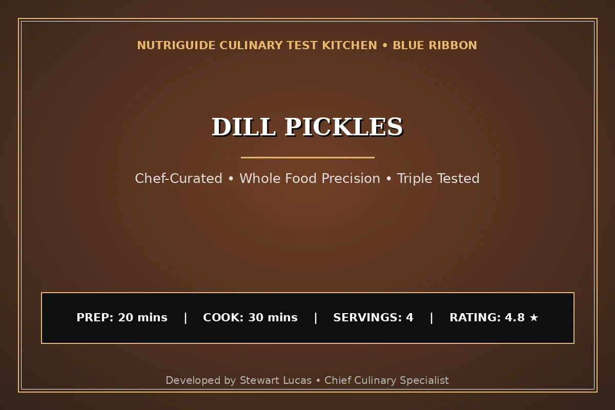 Dill Pickles