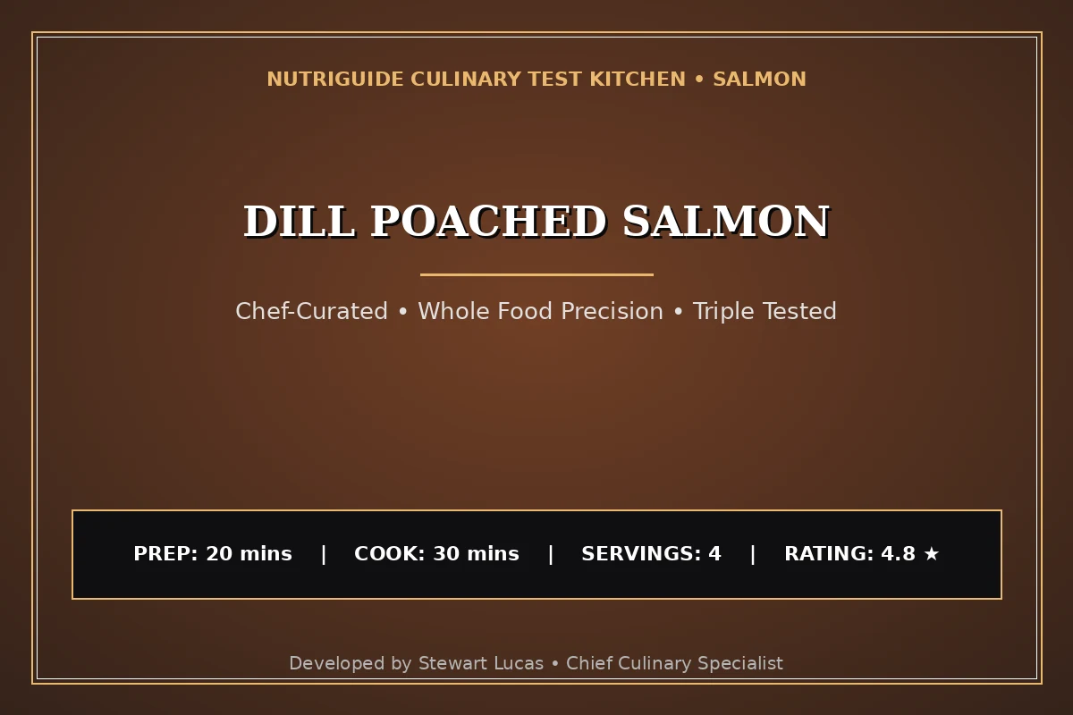 Dill Poached Salmon