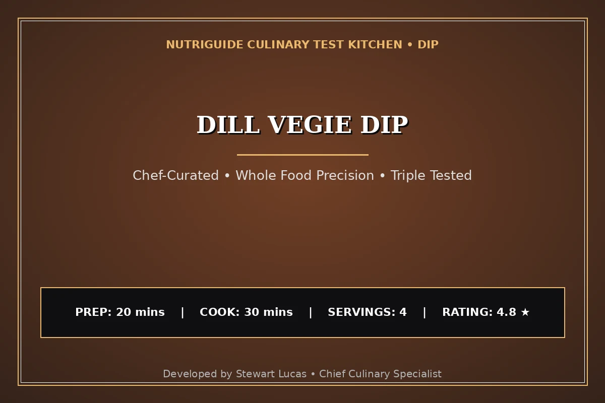 Dill Vegie Dip