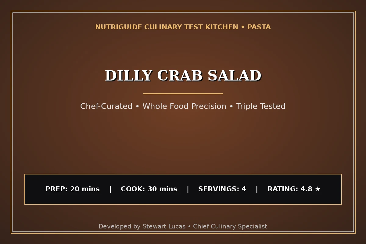 Dilly Crab Salad