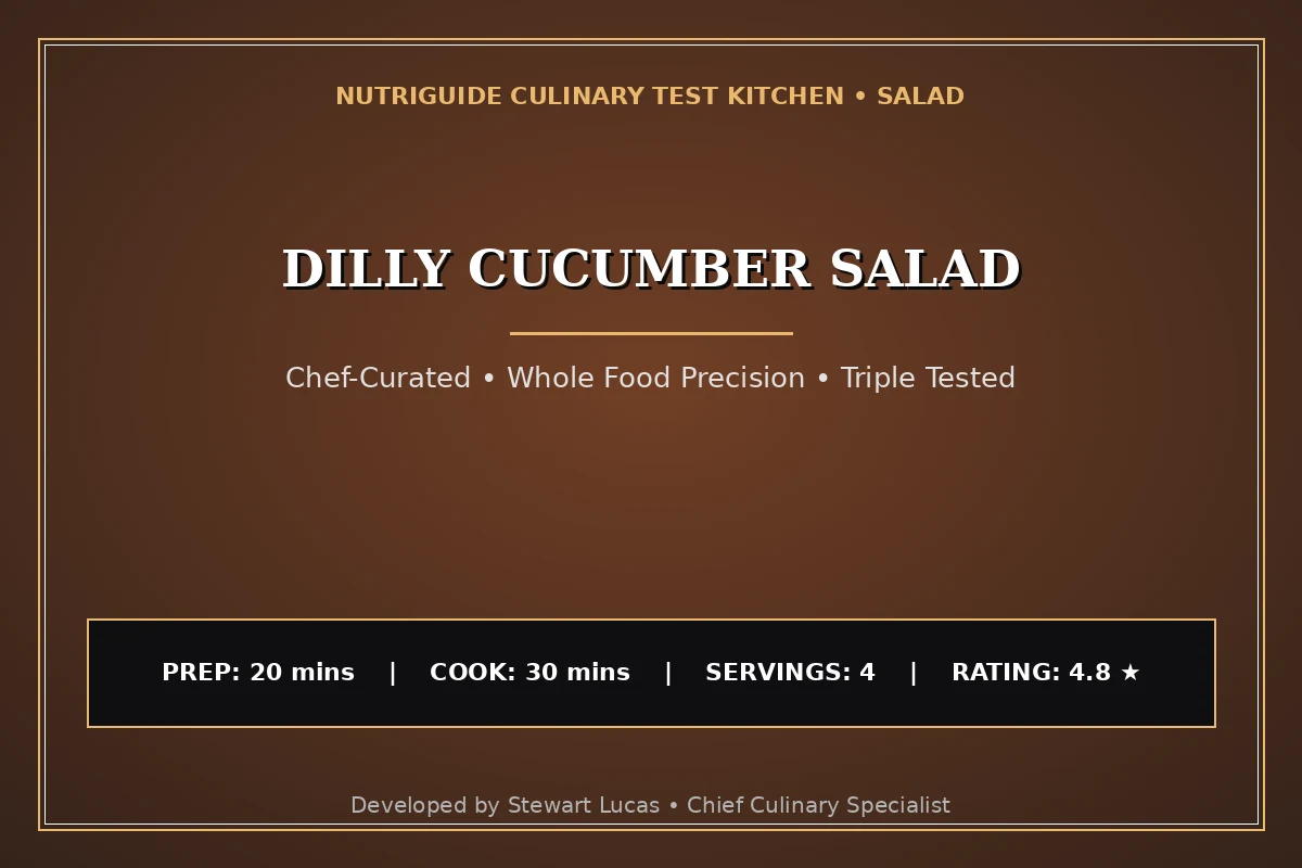 Dilly Cucumber Salad