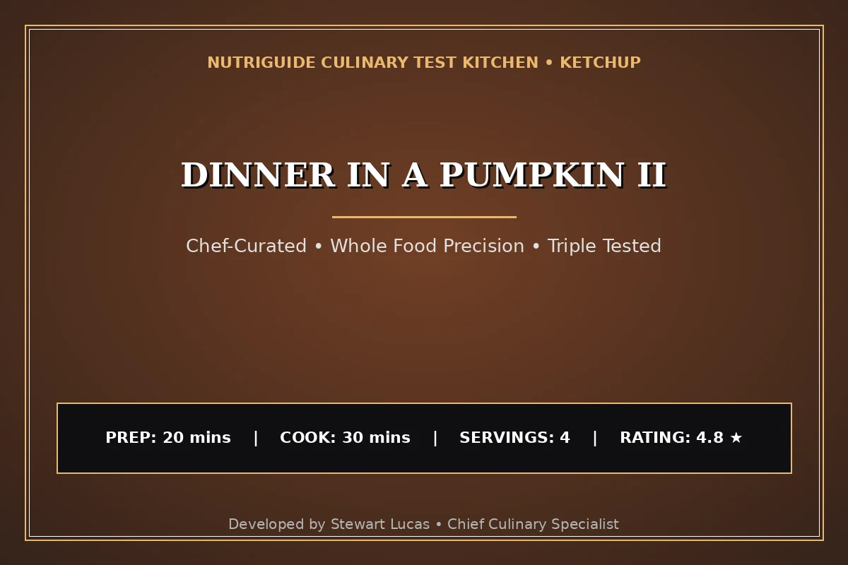 Dinner In A Pumpkin Ii