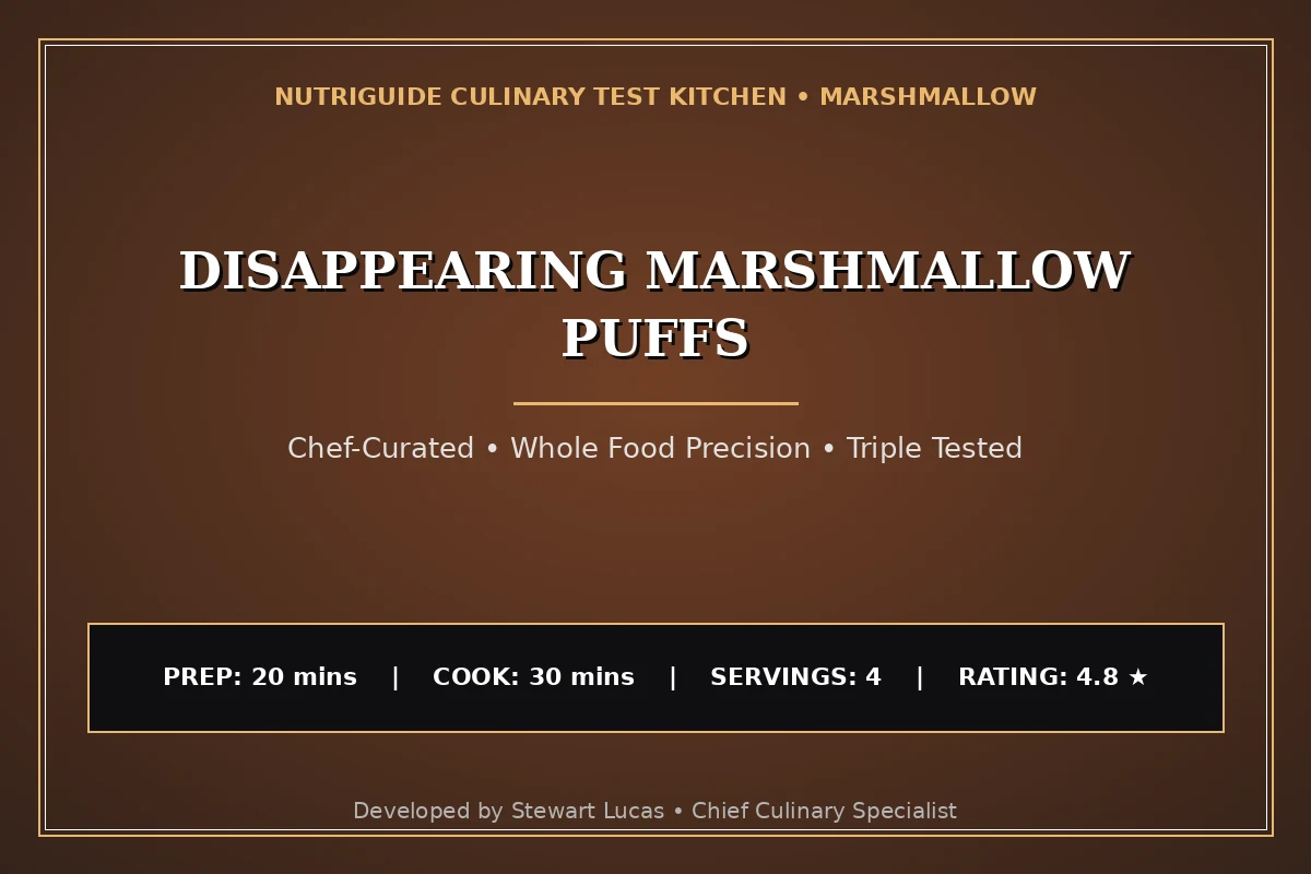 Disappearing Marshmallow Puffs