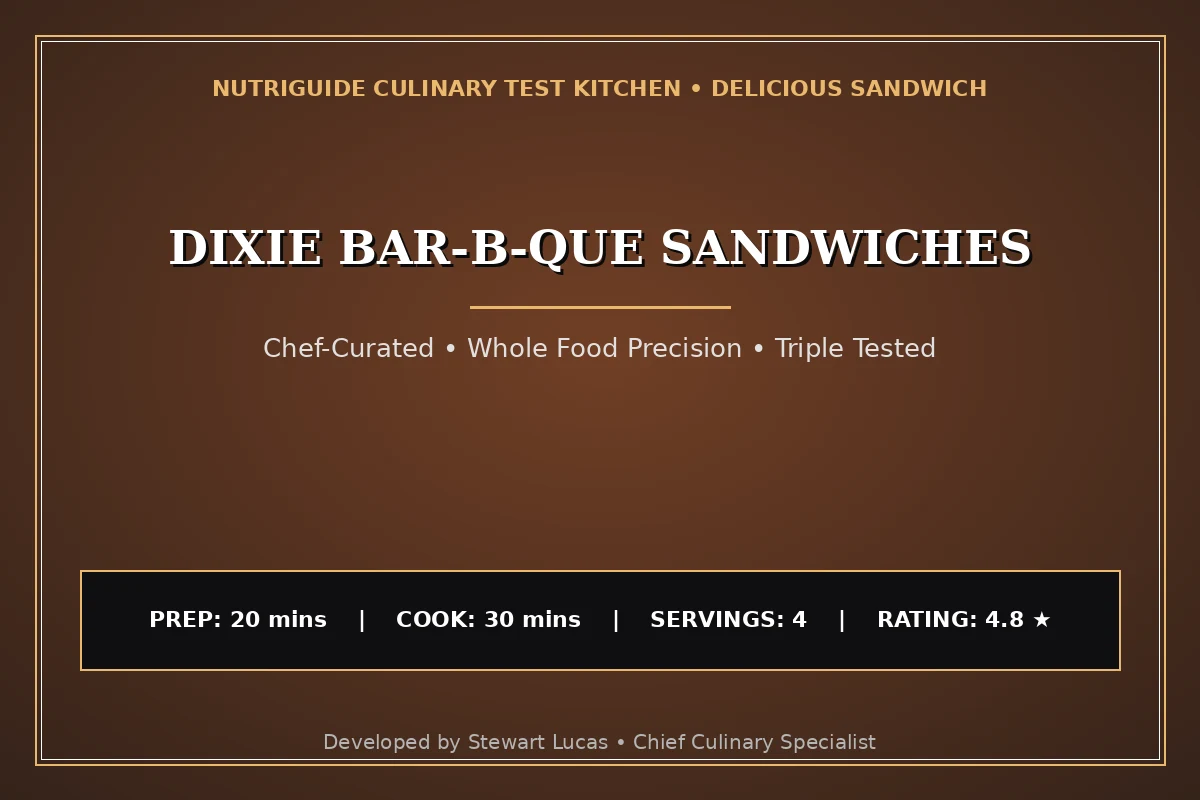 Dixie Bar-B-Que Sandwiches