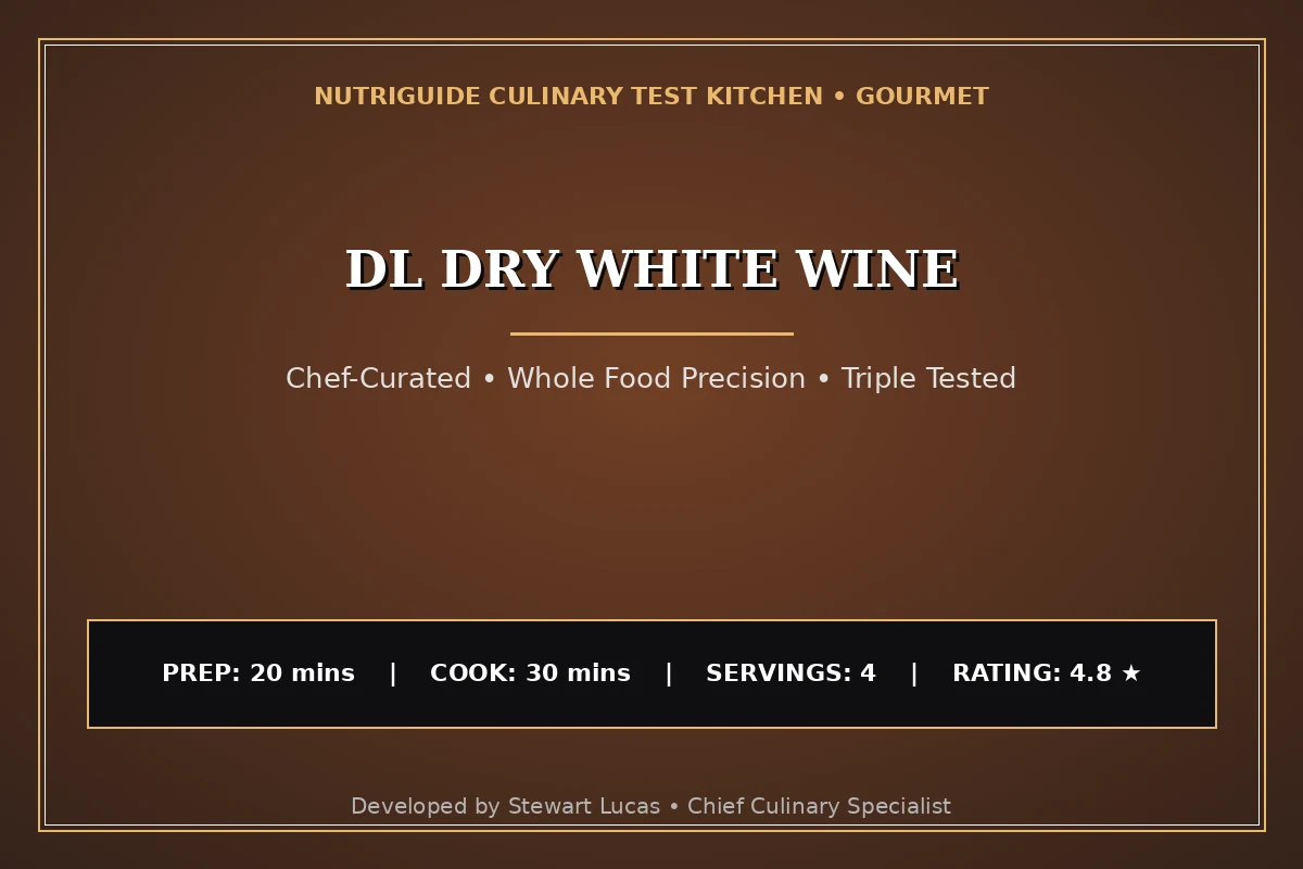 Dl Dry White Wine