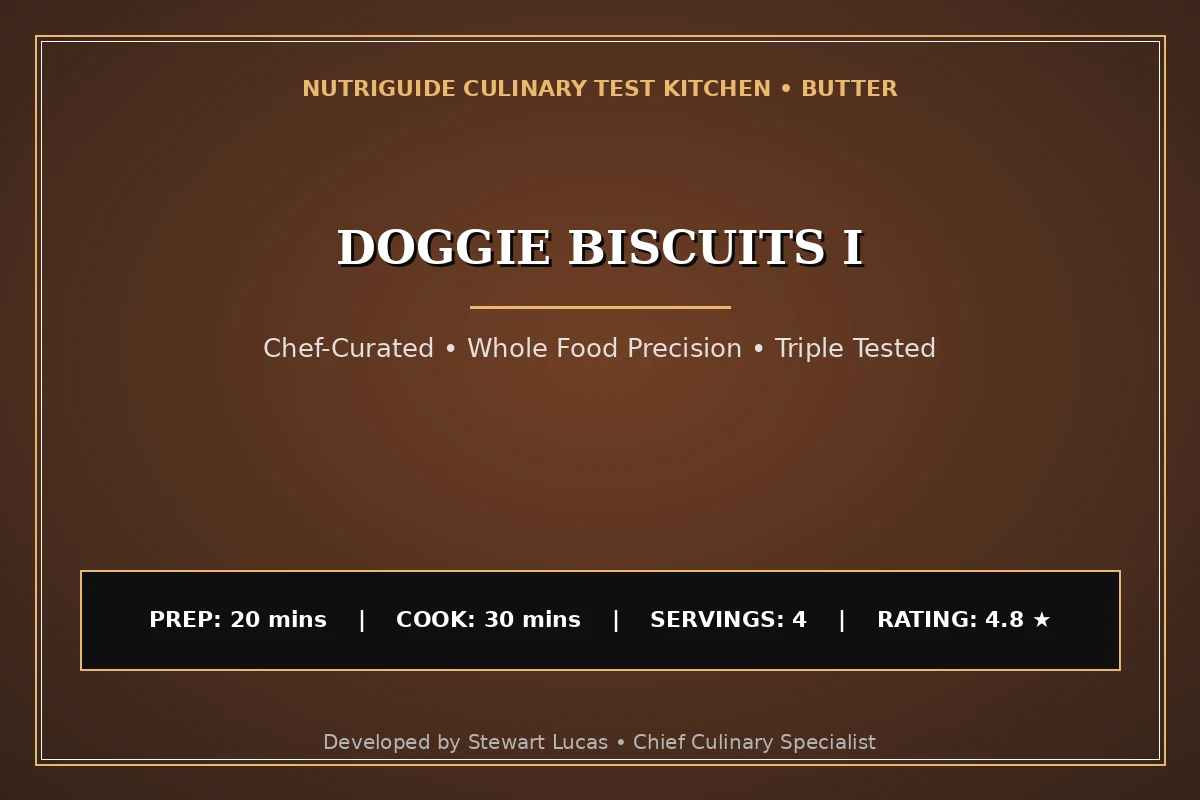 Doggie Biscuits I