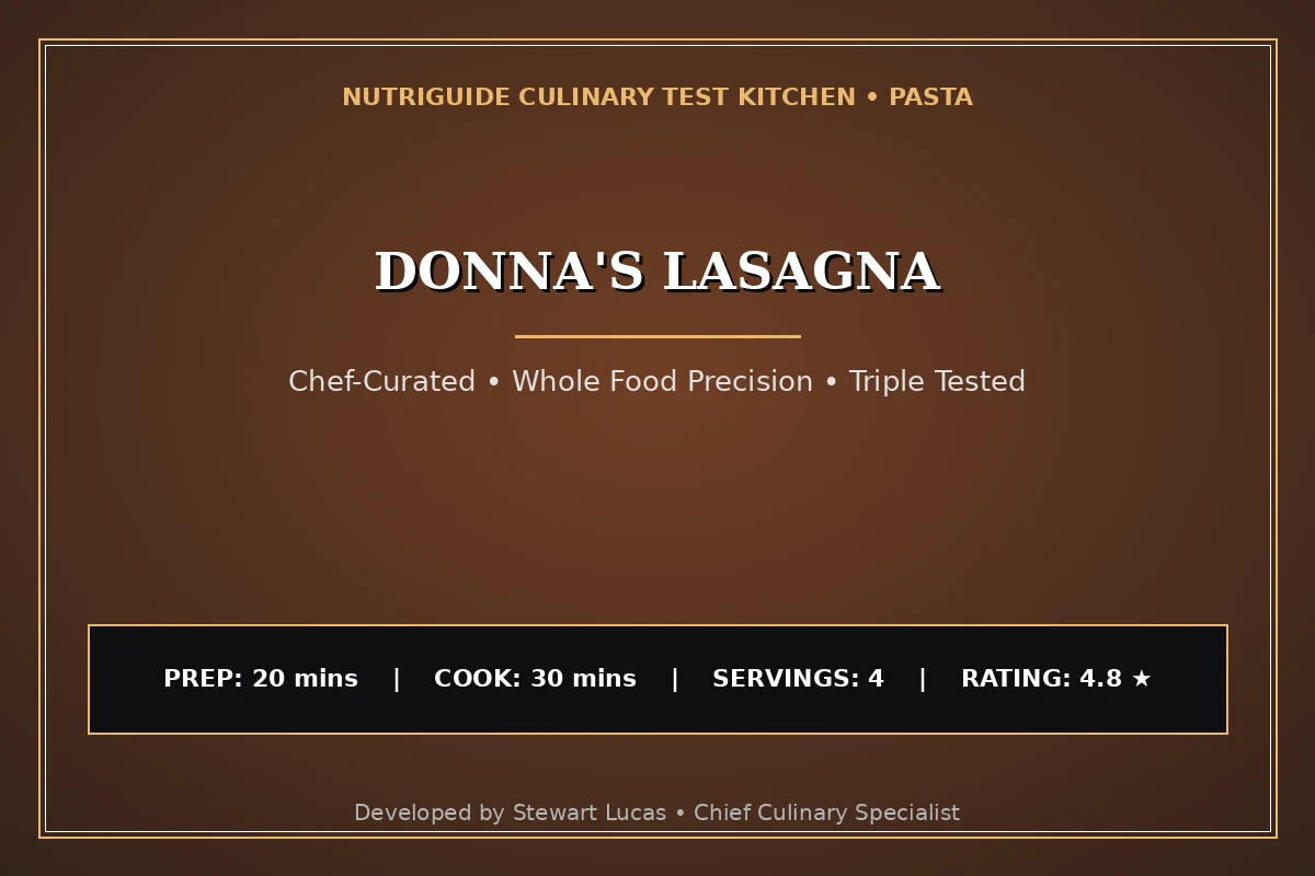 Donna'S Lasagna