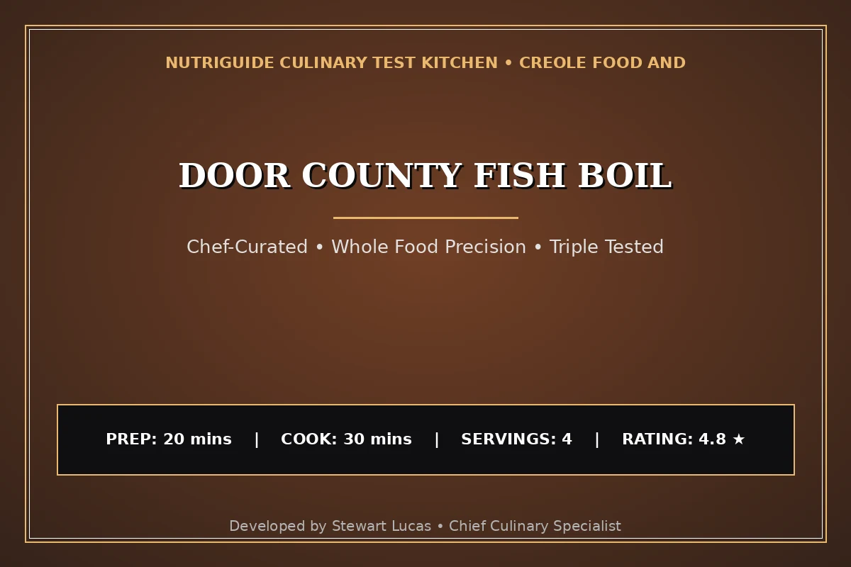 Door County Fish Boil