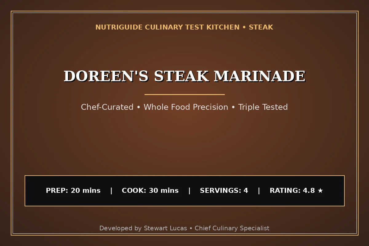 Doreen'S Steak Marinade