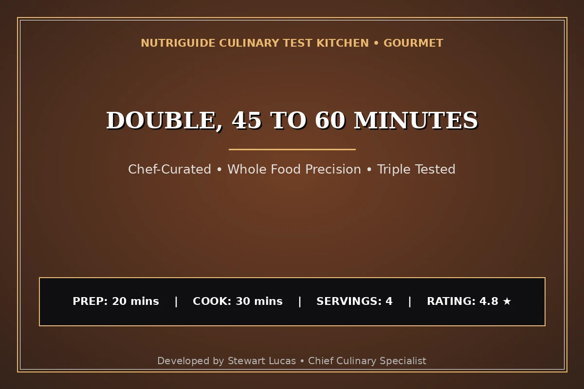 Double, 45 To 60 Minutes