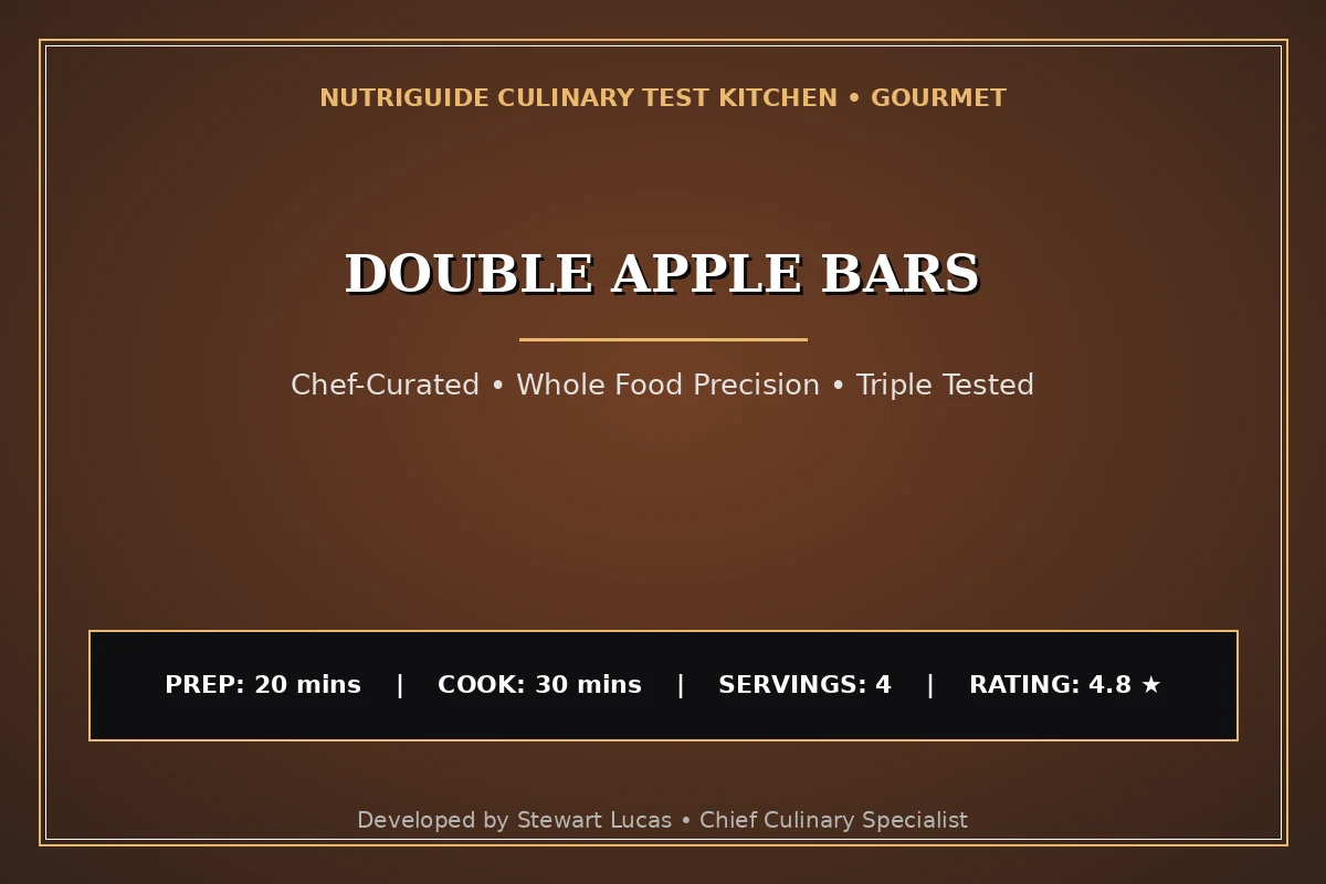 Double Apple Bars