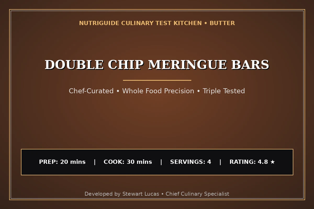 Double Chip Meringue Bars