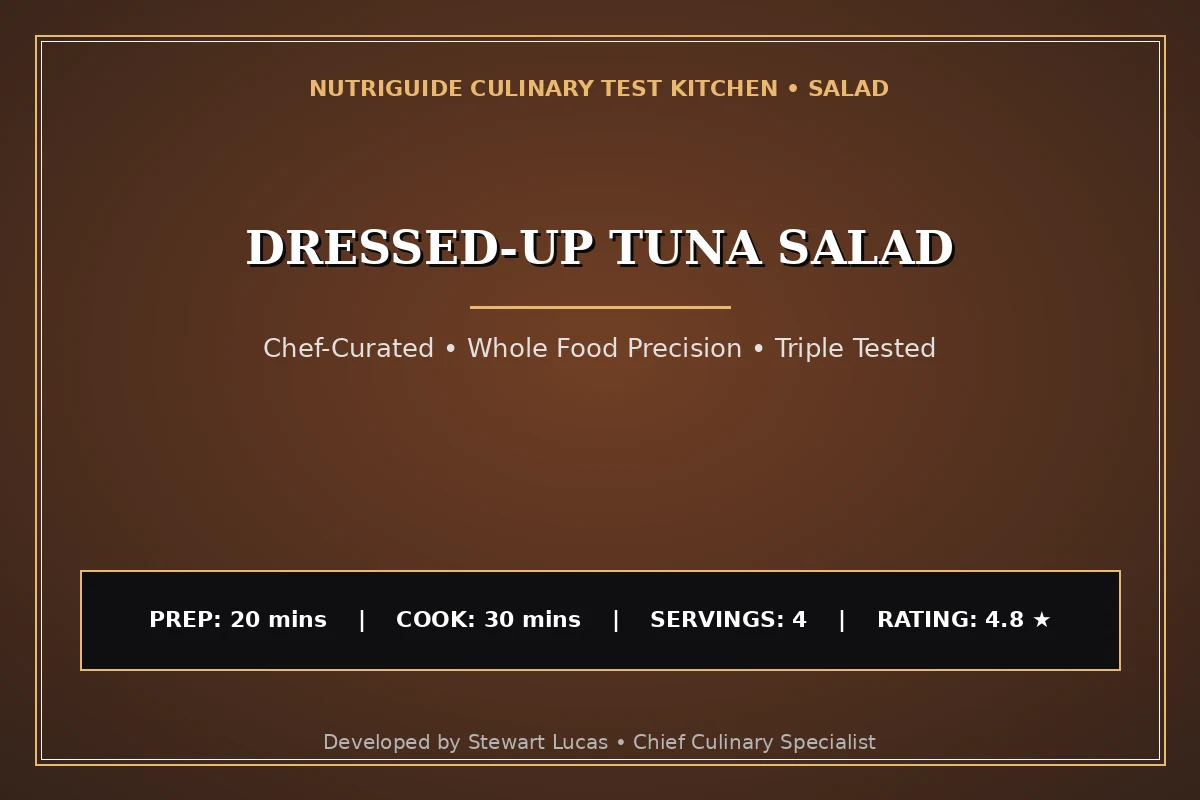 Dressed-Up Tuna Salad