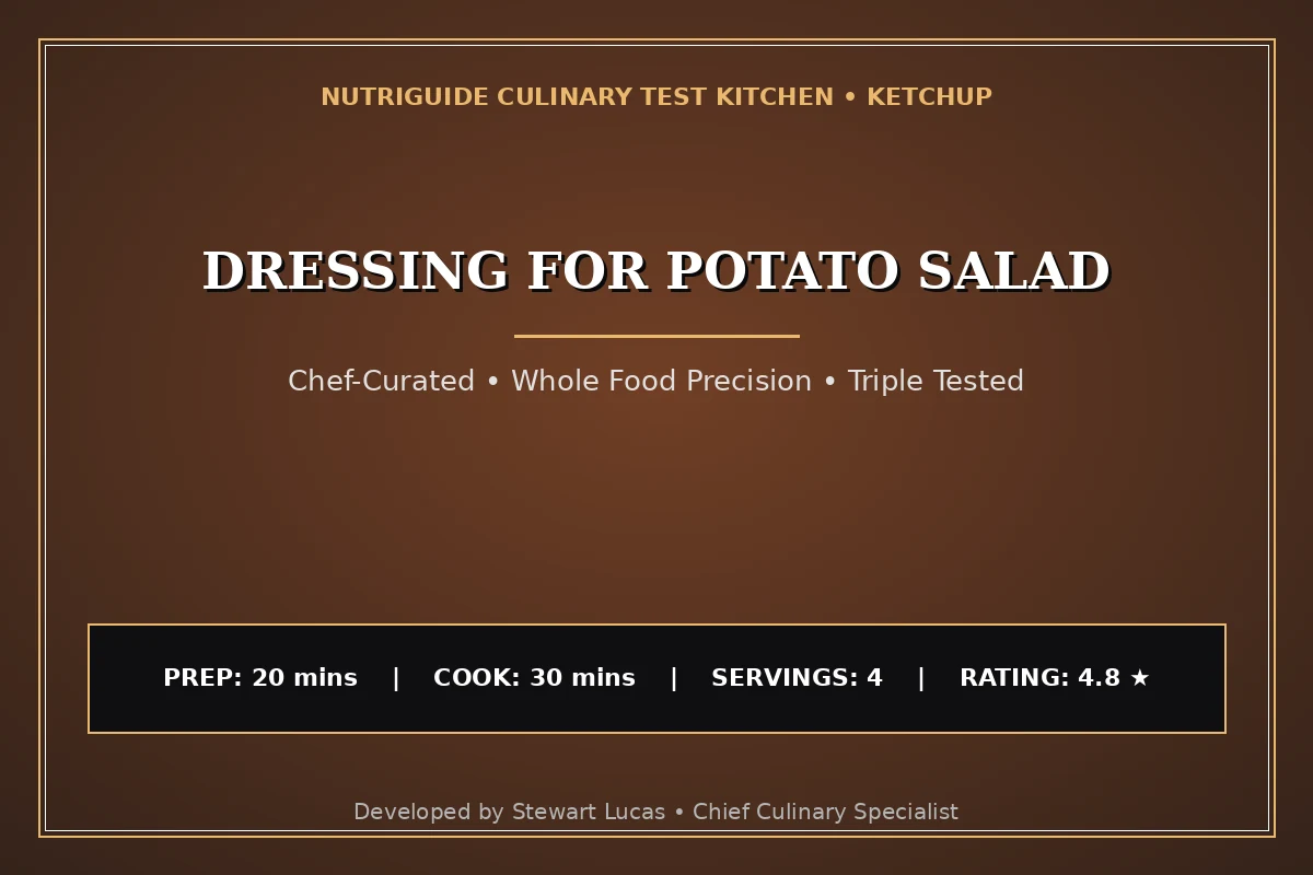 Dressing For Potato Salad