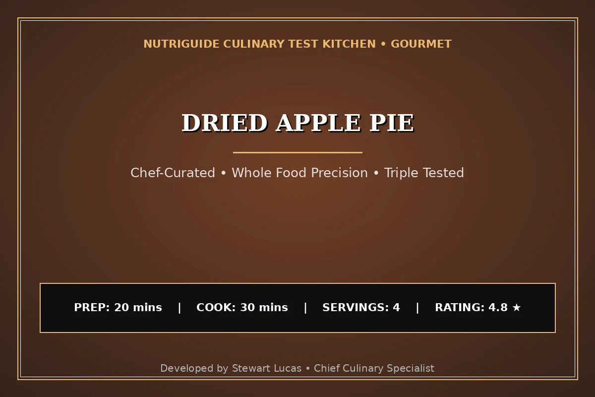 Dried Apple Pie