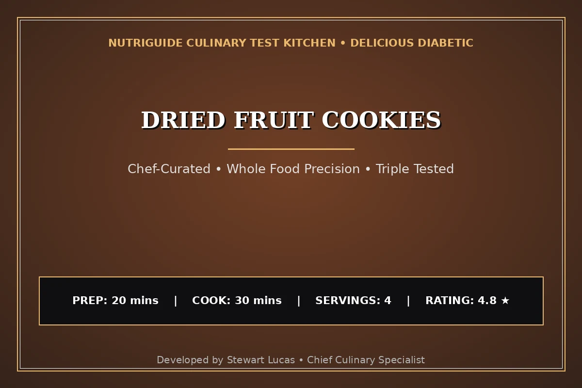 Dried Fruit Cookies
